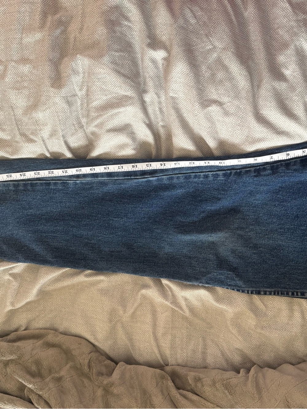 Vintage Men's Wrangler Five Star Premium Jeans Straight Medium Wash Size 28X29 - Picture 13 of 13